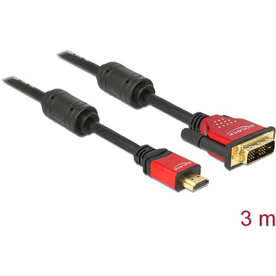 Delock High Speed ​​Hdmi Hdmi A Macho> DVI Masculino