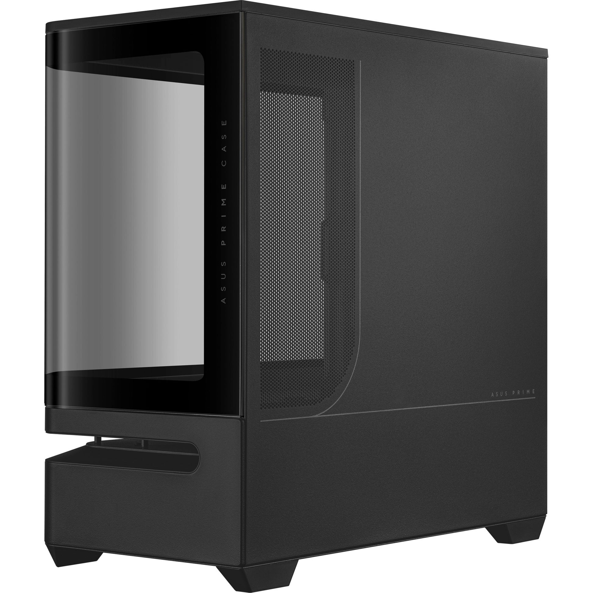 Custodia Midi Tower Asus Prime Ap202 (nero | 2x USB-A | 1x USB-C | RGB | vetro temperato)
