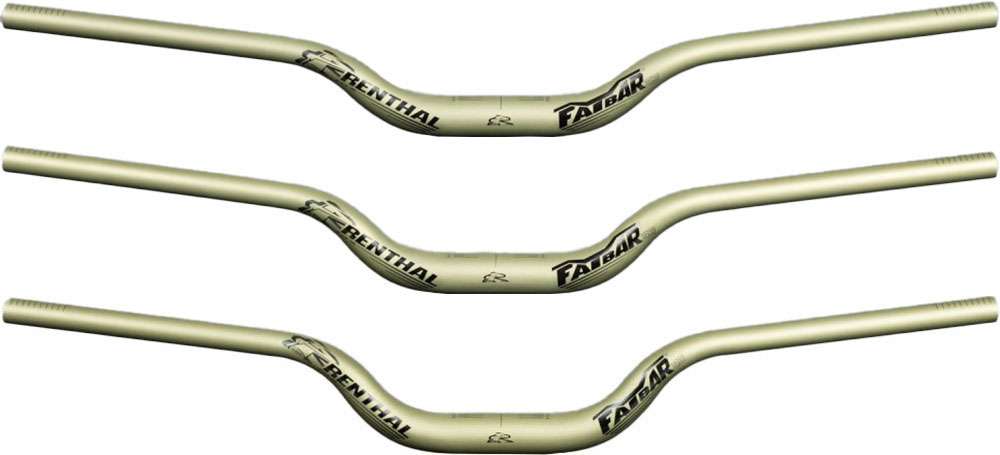 Manubrio Renthal v3 fatbar riser da 35 mm