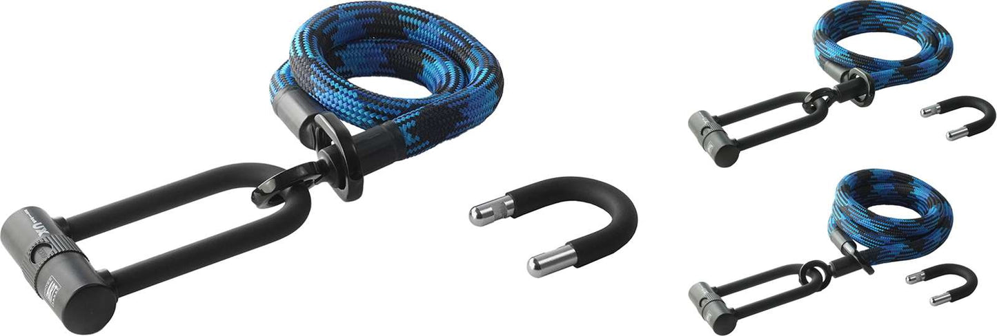 Ojal Texlock u x - u-lock incl. cable textil con alma de acero
