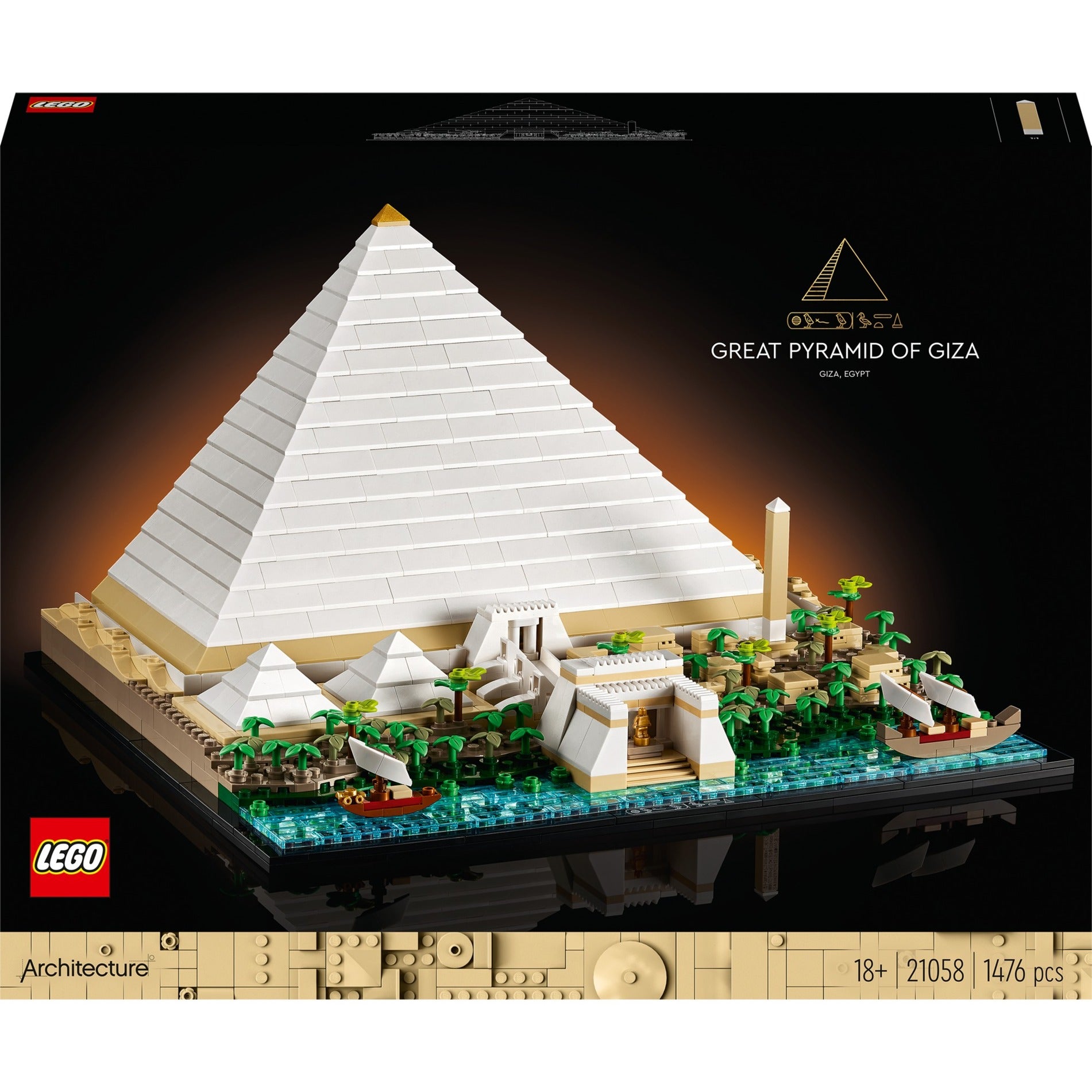LEGO LEGO Architecture 21058 Grande piramide di Gizeh