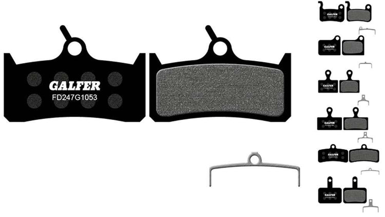 Pastillas de disco estándar para bicicleta Galfer para shimano