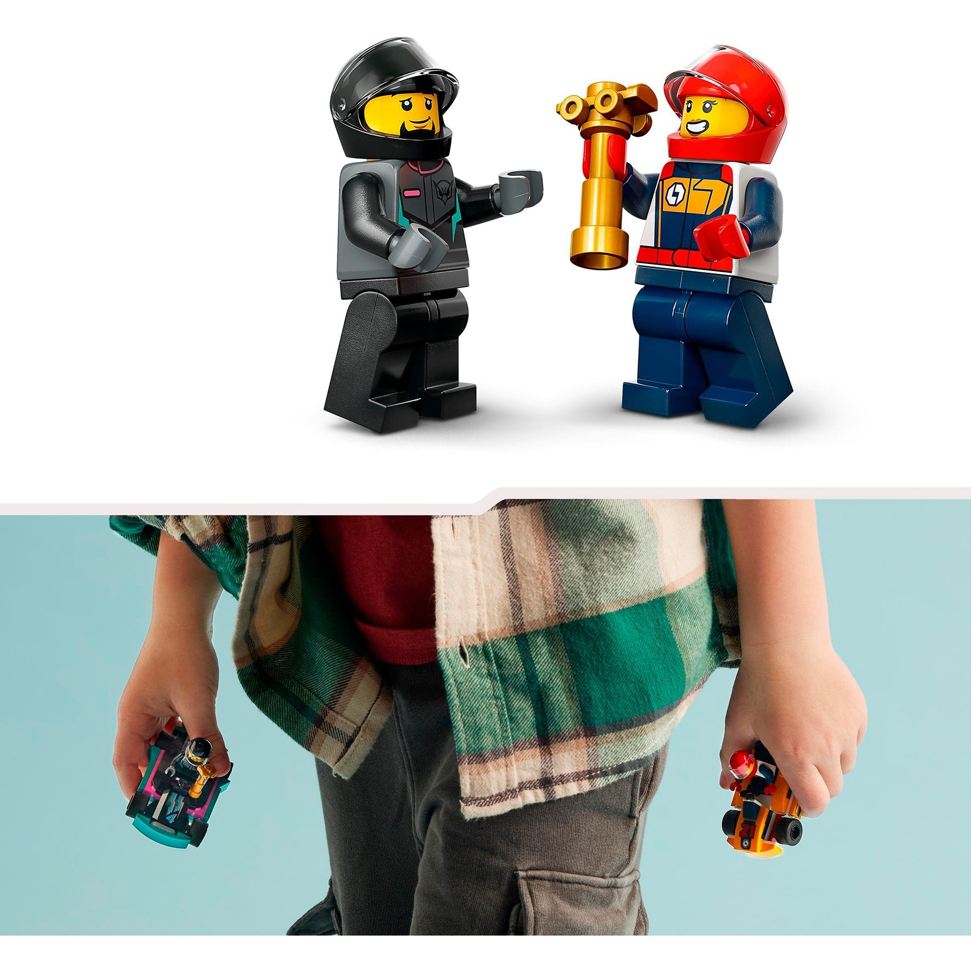 Lego LEGO City 60400 Karts y Corredores