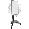 Base uhd per centro multimediale mobile Ergotron neo-flex (nero)