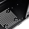 Silverstone sst-ps13b midi tower behuizing (zwart | 2x usb-a)