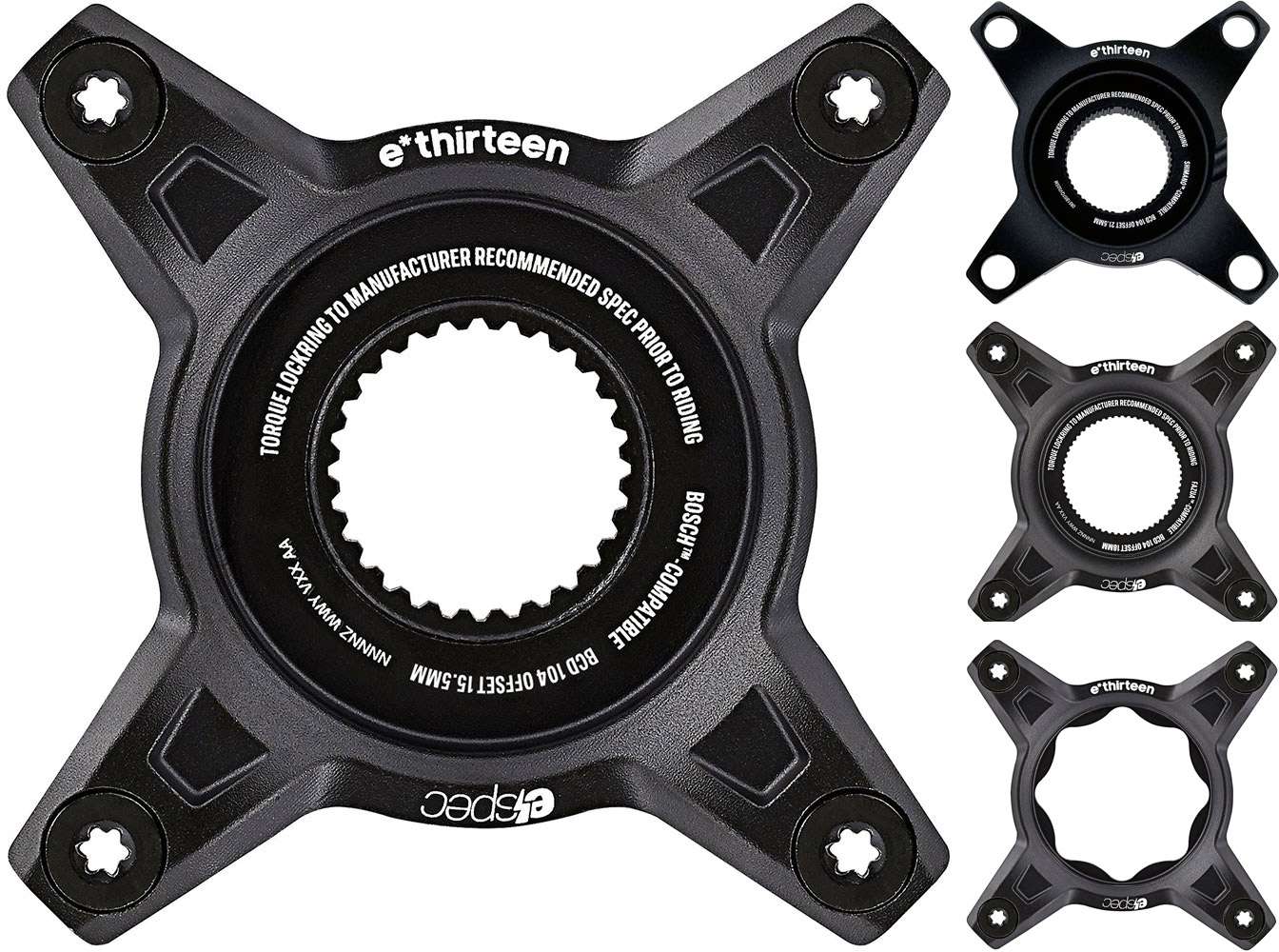 Adattatore per montaggio diretto E*thirteen helix e*spec 104 bcd