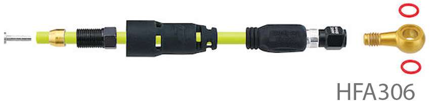 Juego de conexión jagwire mountain pro adaptador de ajuste rápido shimano