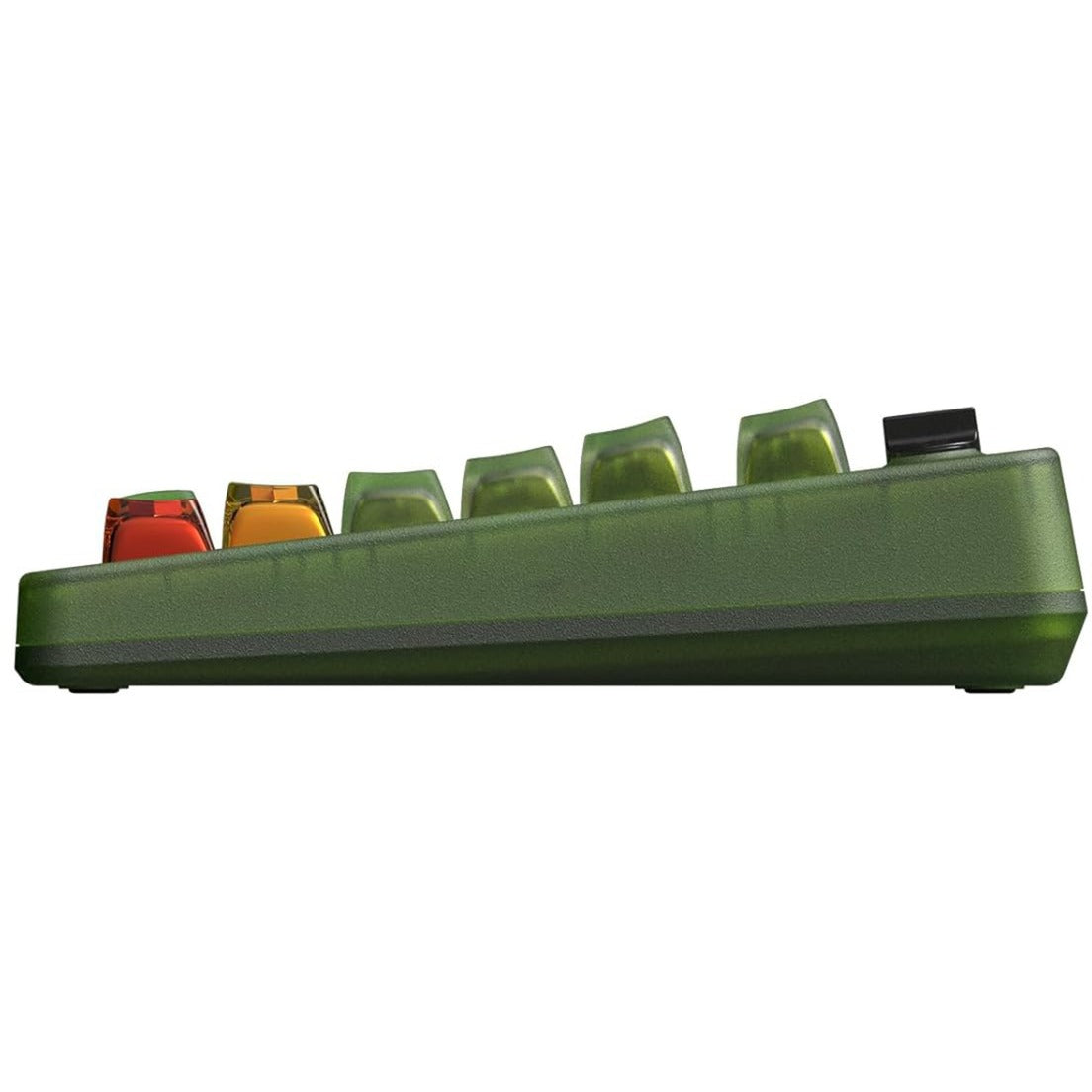 8bitdo retro 87 mechanical keyboard - xbox edition (groen, us lay-out (qwerty), kailh box jellyfish x, 80% (tkl), abs keycaps, bluetooth 5.0, wireless 2.4g, usb)