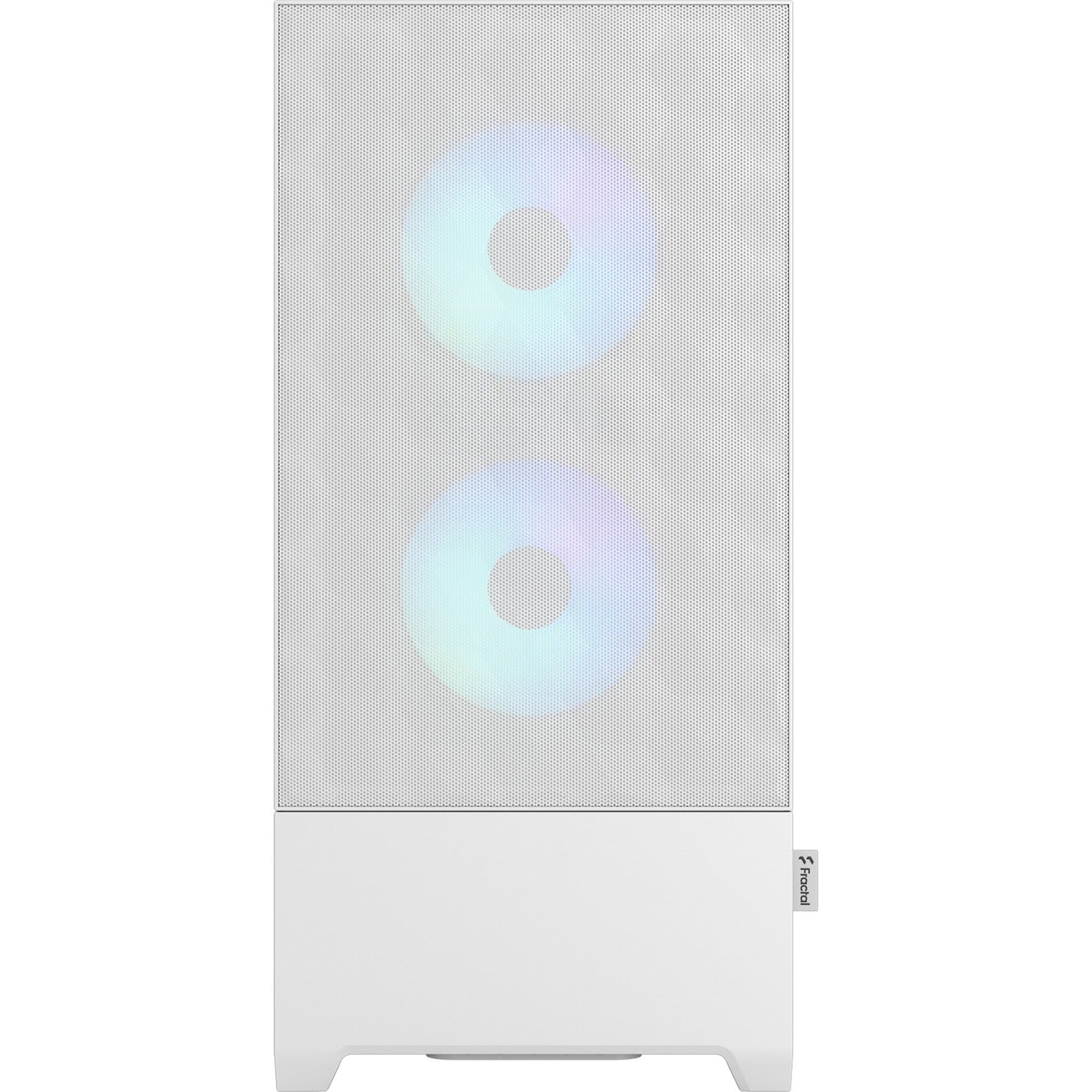 Diseño fractal Pop Air RGB White TG Clear Tint
