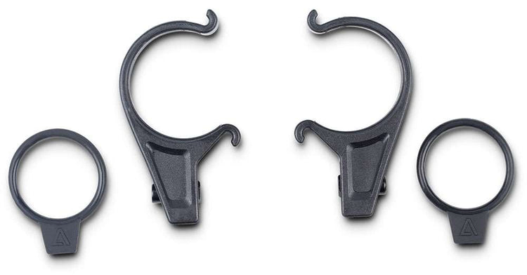 Acid fork adapter for mudguard stays o-ring clip