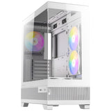 Antec cx700 elite rgb midi tower behuizing (wit | 2x usb-a | tempered glass) - afbeelding 1