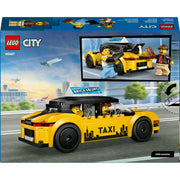 Lego ® city gele taxi - modelautobouwset met 2 minifiguren - klassieke speelgoedtaxi - 60487 - afbeelding 7