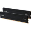 Crucial 32 gb ddr4-3200 (2x 16 gb) dual-kit werkgeheugen (zwart, cp2k16g4dfra32a, pro, xmp 2.0 )