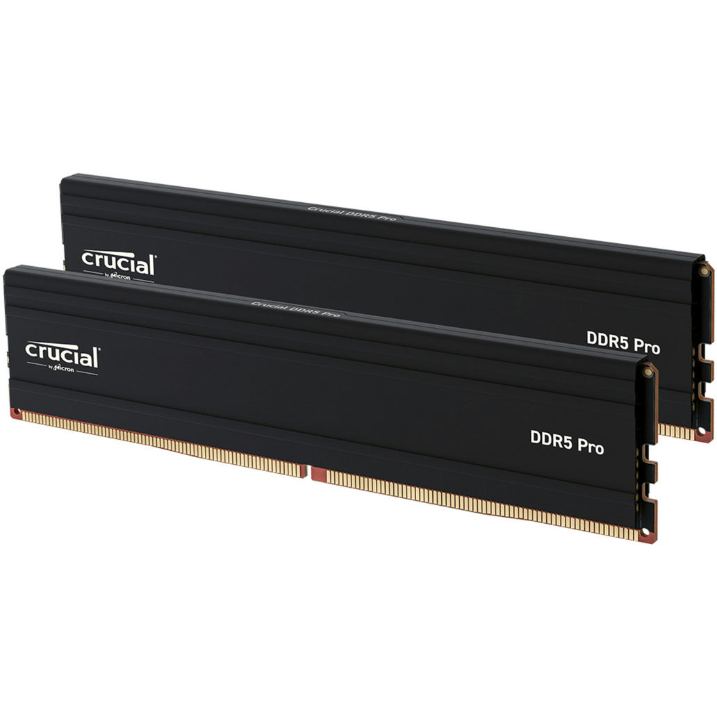 Crucial 32 gb ddr4-3200 (2x 16 gb) dual-kit werkgeheugen (zwart, cp2k16g4dfra32a, pro, xmp 2.0 )