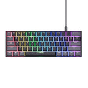 Trust gxt 867 acira 60% mini mechanisch gaming toetsenbord (zwart, us lay-out (qwerty), outemu red, 60%, rgb) - afbeelding 3