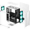 Deepcool cc560 v2 midi tower behuizing (wit | 2x usb-a | tempered glass)