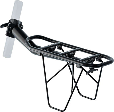 Racktime clipit 2.0 zadelpen bagagedrager zwart