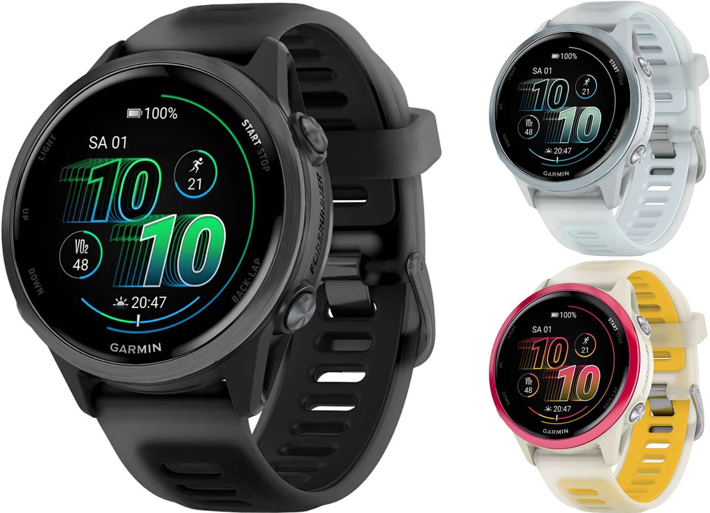 Garmin forerunner 570 - Reloj inteligente multideporte con GPS de 42 mm