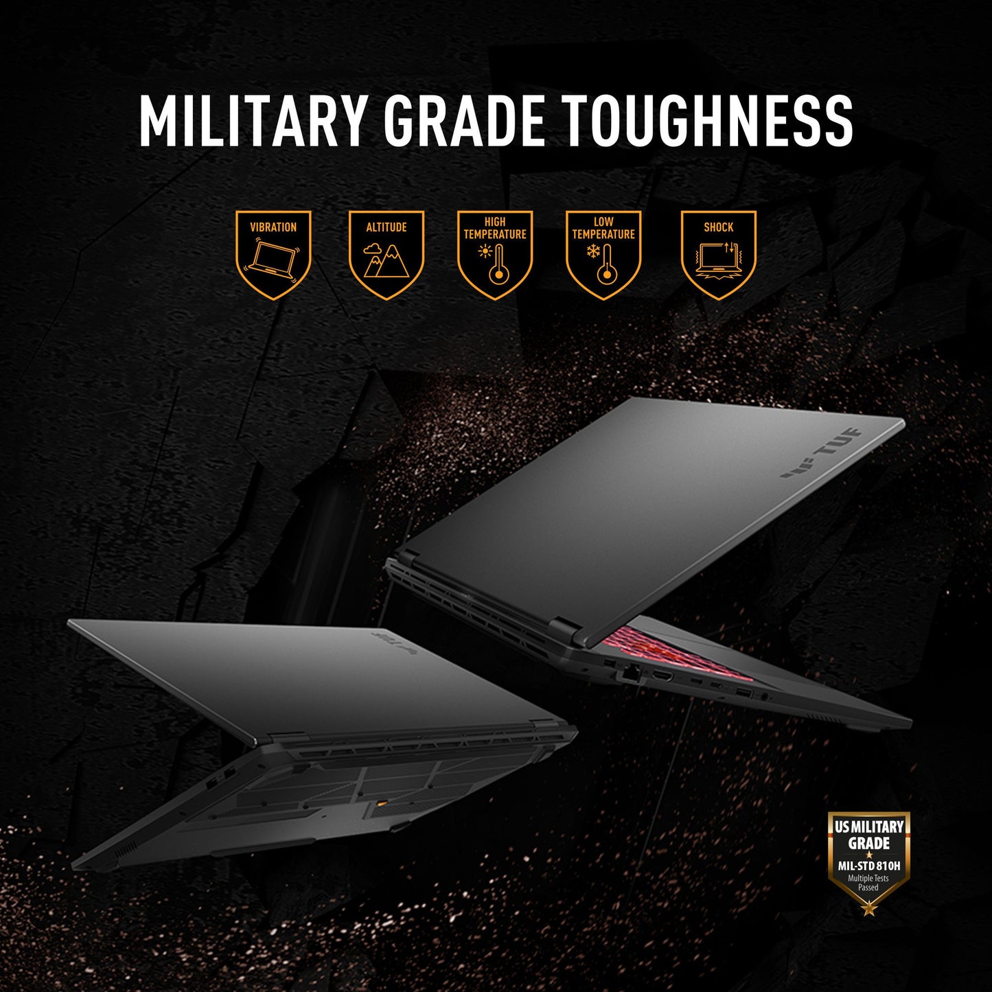 Asus tuf gaming a18 fa808um-s8112w 18 gaming laptop (zwart grijs | ryzen 7 260 | rtx 5060 | 16 gb | 1 tb ssd)