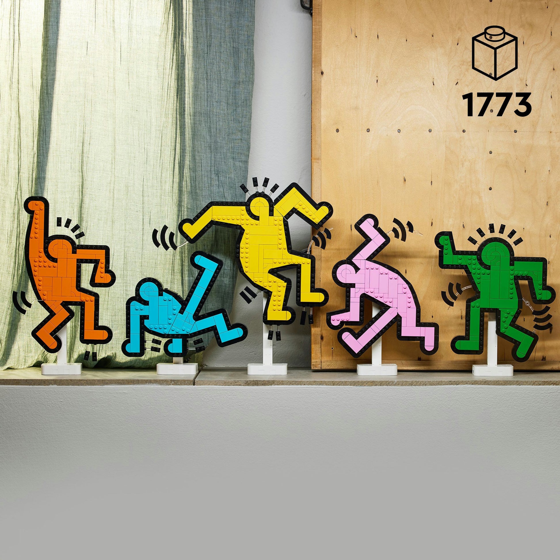LEGO Art 31216 Keith Haring Dancing Figuras