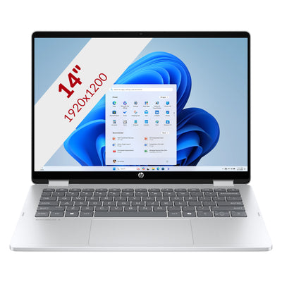 Laptop HP omnibook 5 flip 2-in-1 14-fp0255ndx 14 (argento | core 5 120u | grafica Intel | 16 GB | SSD 512 GB | touch)