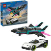 Lego city 60489 straalvliegtuig vs. sportauto