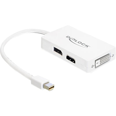Delock Mini DisplayPort a DisplayPort HDMI DVI