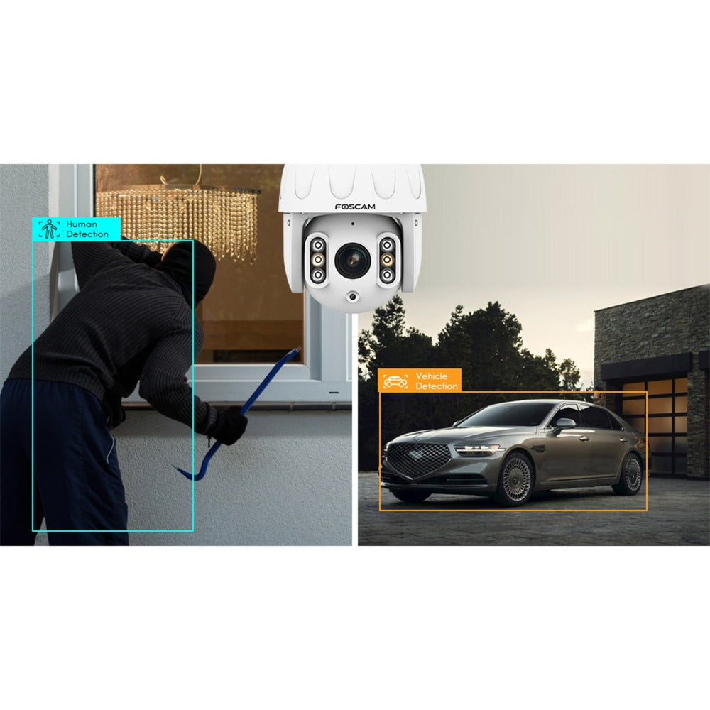 Foscam SD8P, 4K 8MP DUAL WIFI PTZ Outside Security