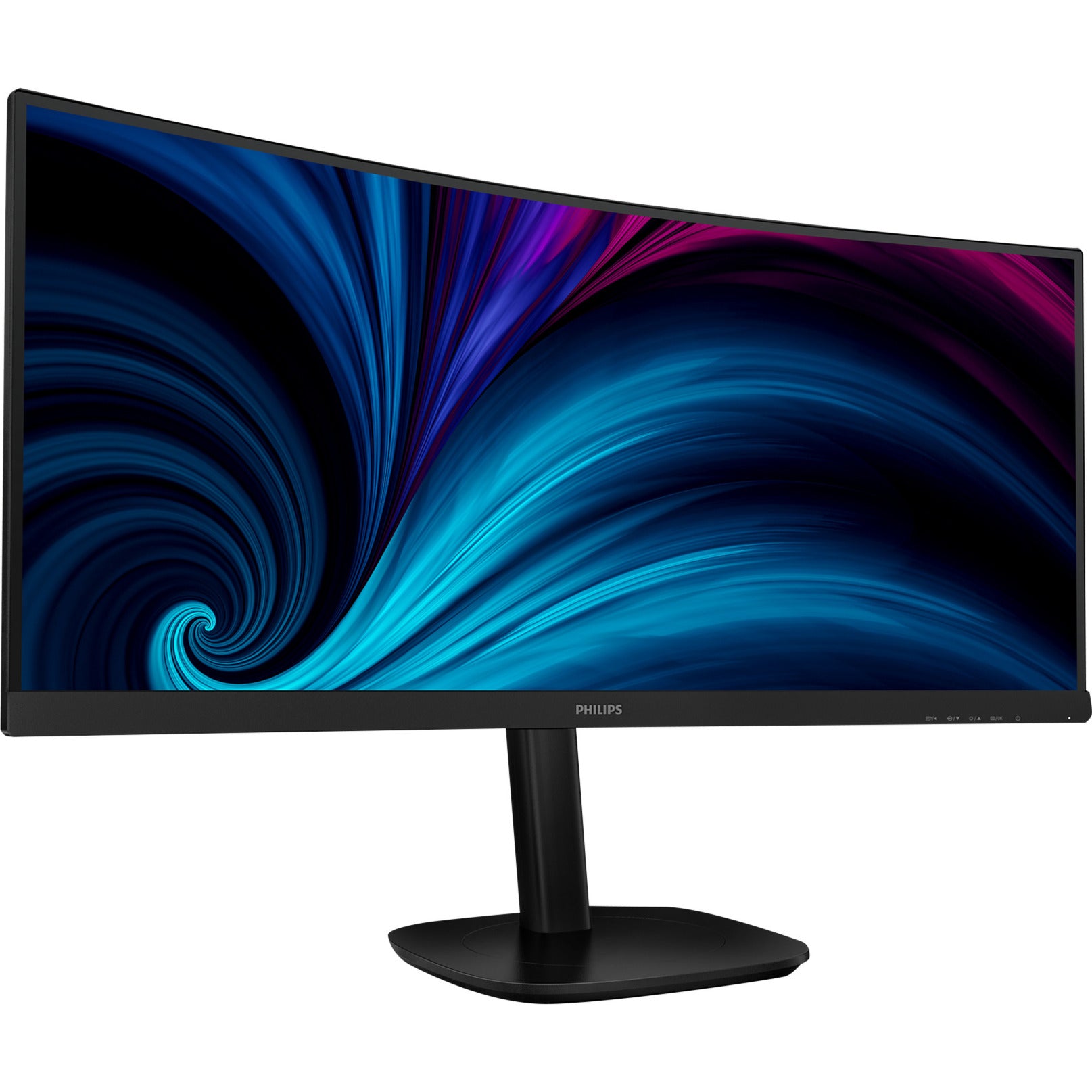 Philips 34b2u3600c Monitor ultraancho curvo de 34 (negro, HDMI, display port, 4x USB-A, USB-B, USB-C, RJ-45)