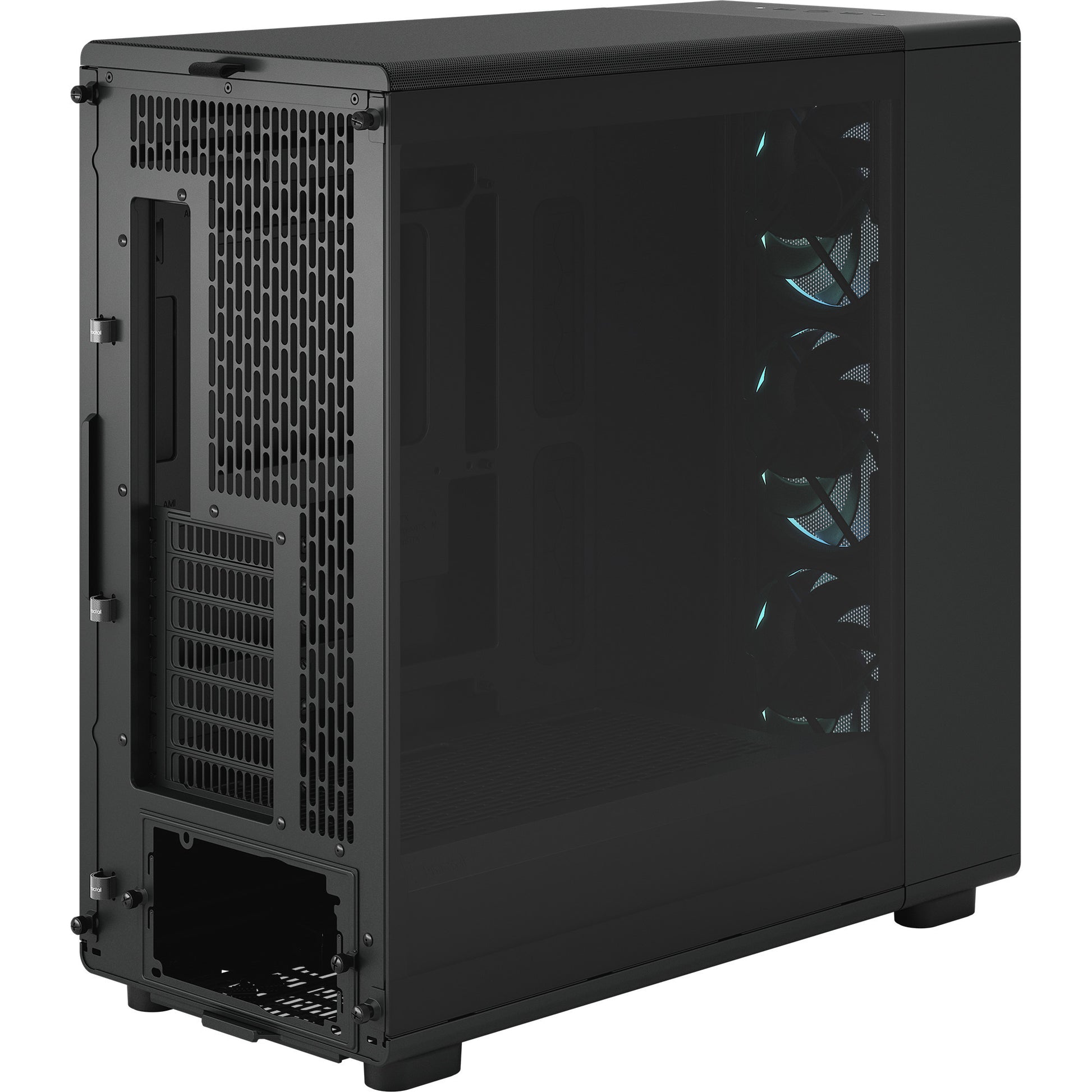 Fractal design epoch xl tg rgb midi tower custodia (nero | 2x usb-a | 1x usb-c | rgb | vetro temperato)