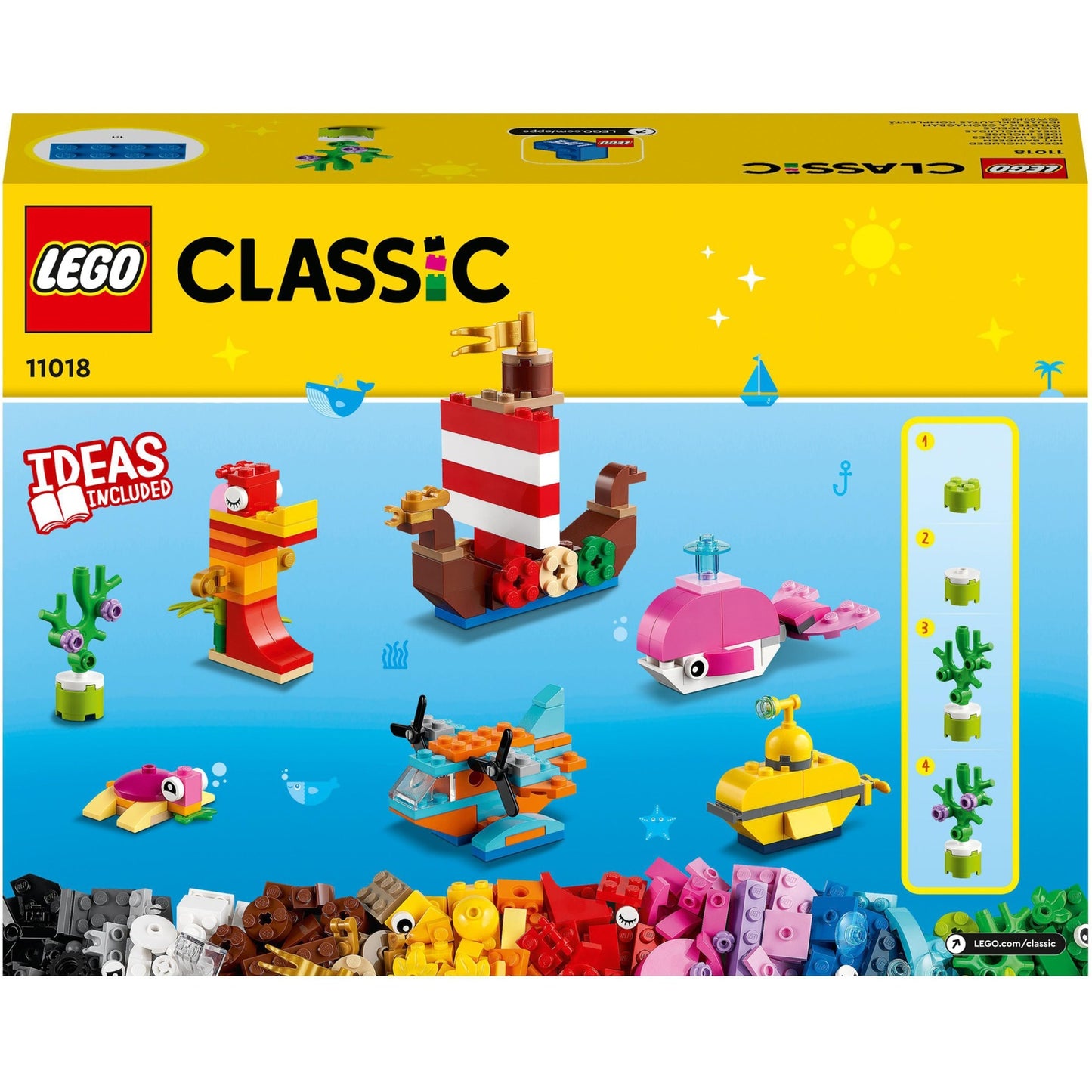 LEGO LEGO 11018 Piacere di mare creativo