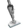 Black+decker bhsm168d 1600w steam-mop met deltavoet en 8 accessoires stoomreiniger (zilver wit)