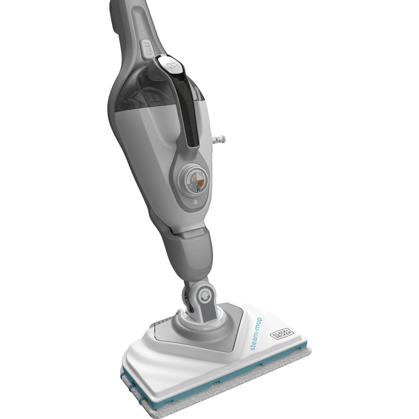 Black+decker bhsm168d scopa a vapore 1600w con base delta e 8 accessori pulitore a vapore