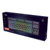 Trust GXT 864 Cada Tastiera da gioco meccanica compatta TKL, tastiera da gioco (nera, layout USA, marrone Huano, RGB)