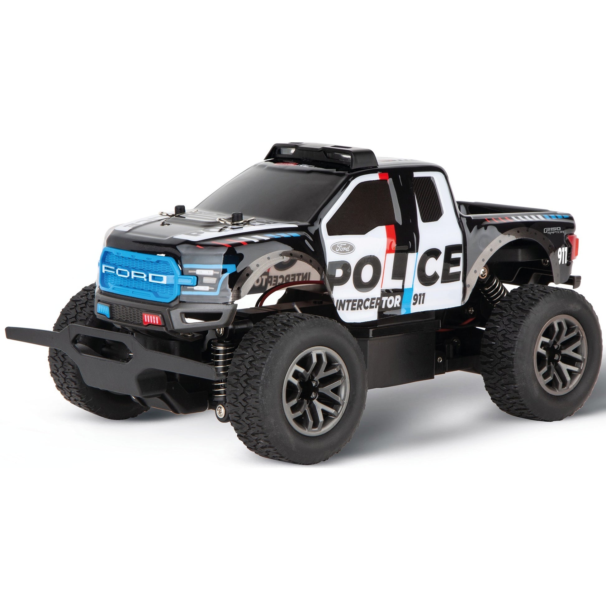 Carrera 2.4Ghz Ford F-1550 Policía de Raptor
