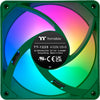 Thermaltake ct120 ex argb sync ventola di raffreddamento per PC racing green (pacchetto da 3 ventole) ventole per case (verde, 3 pezzi, 120 x 120 x 25 mm, pwm)