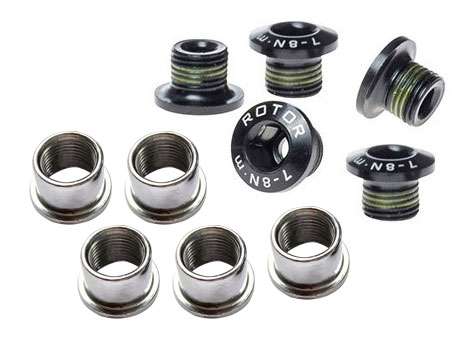 Rotor chainring screws road