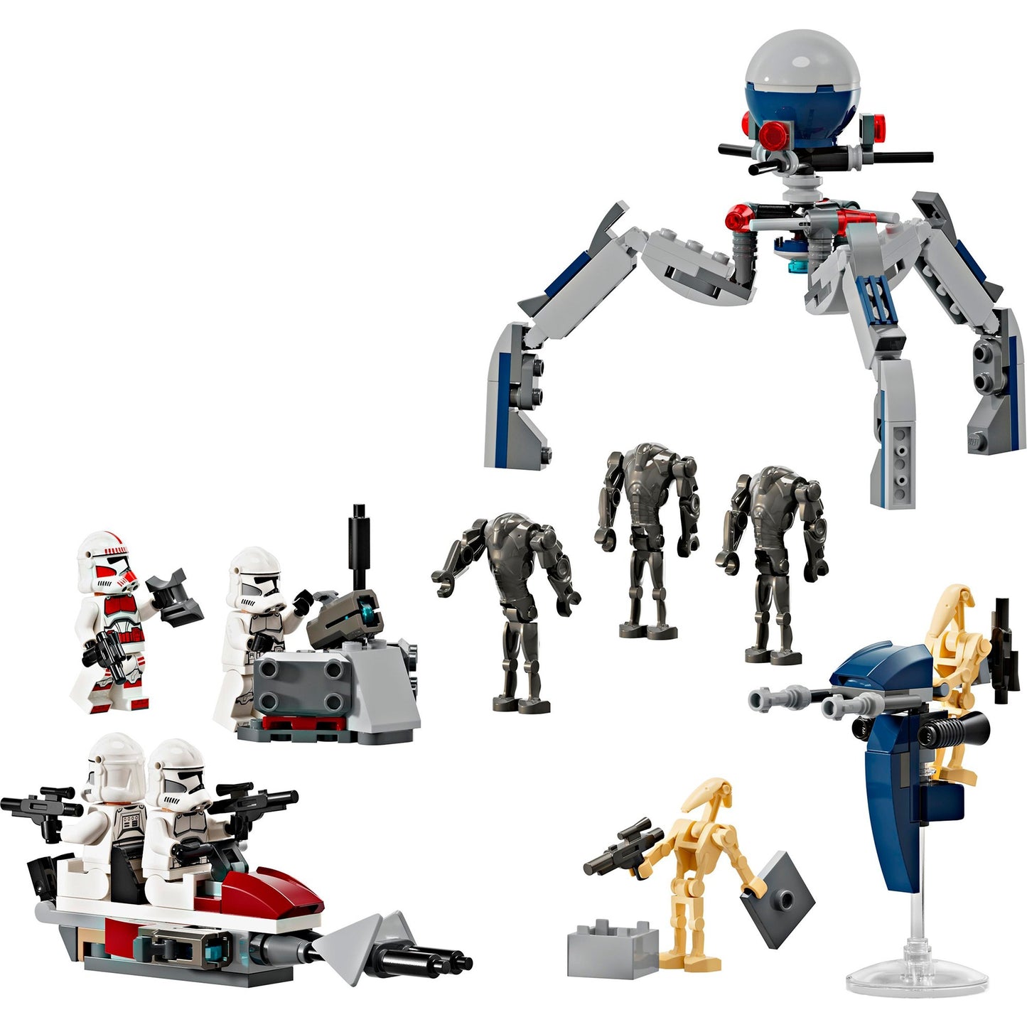 Lego Lego Star Wars 75372 Clone Trooper e Battle Droid Battle Pack