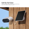 Telecamera di sicurezza kit a colori Imou cell go (bianca, 100% wireless, con pannello solare)