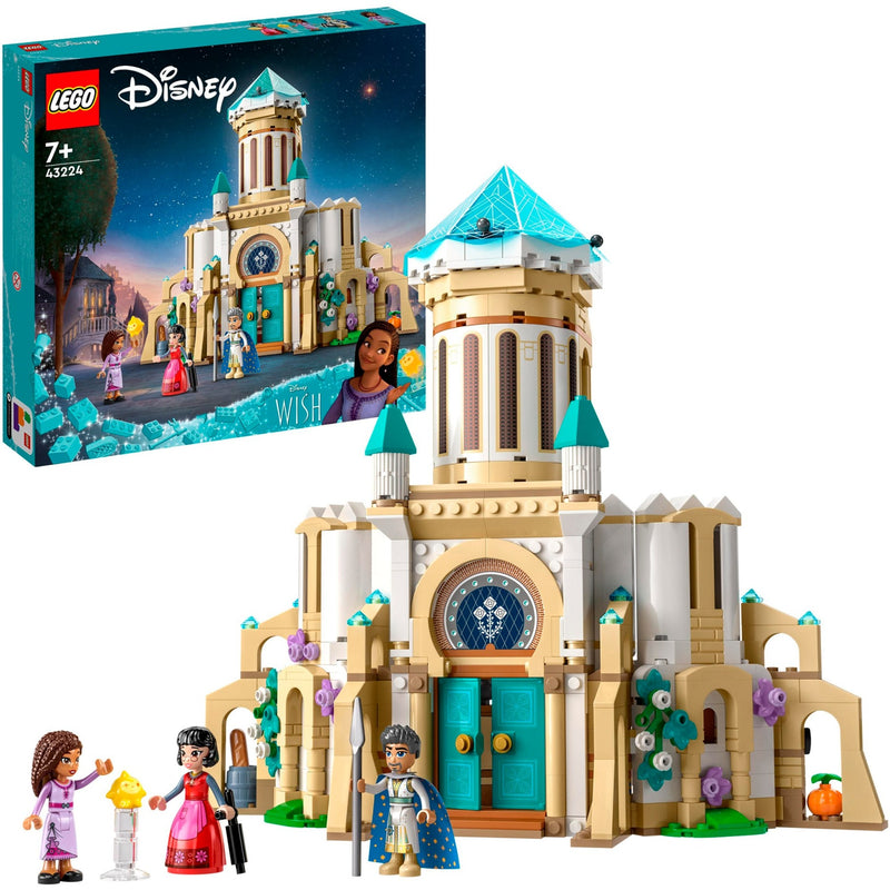 Lego Disney - Juguete de construcción Castillo del Rey Magnífico (43224)