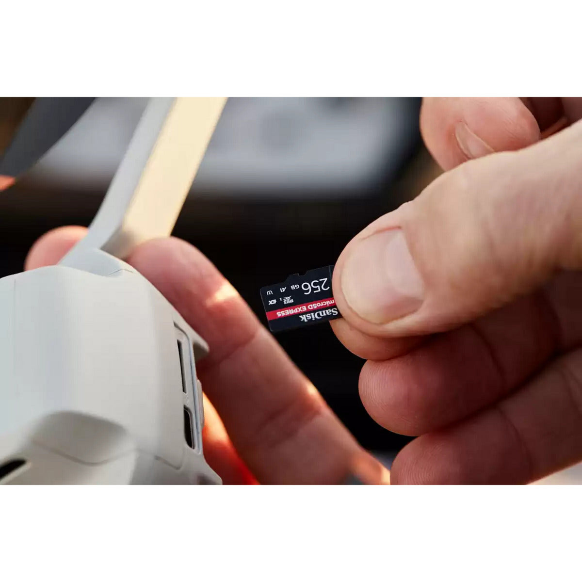 Scheda di memoria Sandisk microSD express da 512 GB (nera, classe 3 (u3))