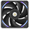 Nzxt f120x rgb ventilador de caja (negro, 120 x 120 x 30 mm, pwm)