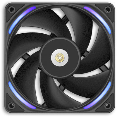 Nzxt f120x rgb case fan (zwart, 120 x 120 x 30 mm, pwm)