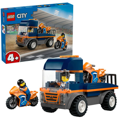 Lego City Great Vehicles 60491 trasportatore per moto | 2 pezzi