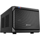 Sharkoon qb one mini tower behuizing (zwart | 4x usb-a)