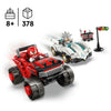 Lego Sonic 77118 Silvers Car contra el camión monstruo de Knuckles
