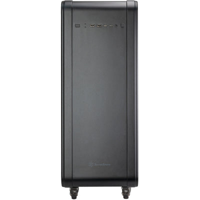 Carcasa de torre grande Silverstone alta t1 (negro | 2x USB-A | 2x USB-C)