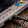 8bitdo arcade controller (grijs rood, 2.4 ghz bluetooth usb, nintendo switch, pc)