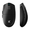 Ratón inalámbrico para juegos Mchose g3 v2 (negro, hasta 12.000 ppp, 2,4 GHz USB-C Bluetooth)