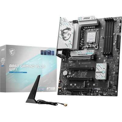 Scheda madre MSI B860 Gaming Plus WiFi Socket 1851 (RAID, 5GB-LAN, WiFi 7, BT, audio, ATX)